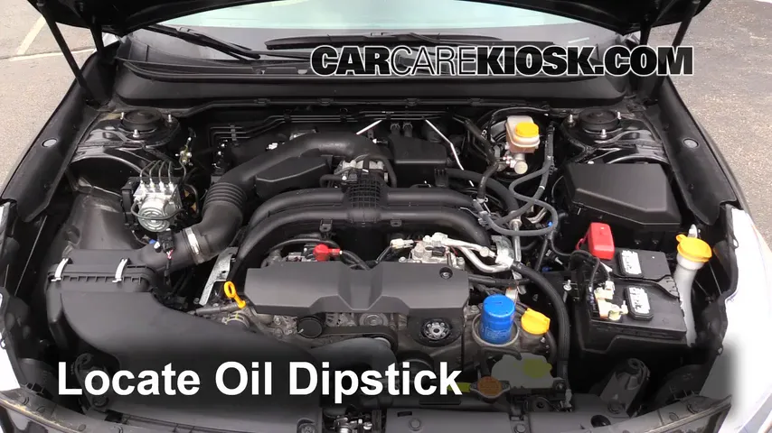 2015 Subaru Legacy 2.5i Premium 2.5L 4 Cyl. Oil Check Oil Level